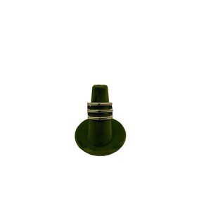Two Tone Stacked Look Ring Size 9 Fashion Ring